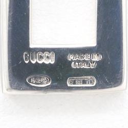 Gucci G Logo Silver Pendant Top Total Weight Approx. 7.0g Jewelry Wrapping Free