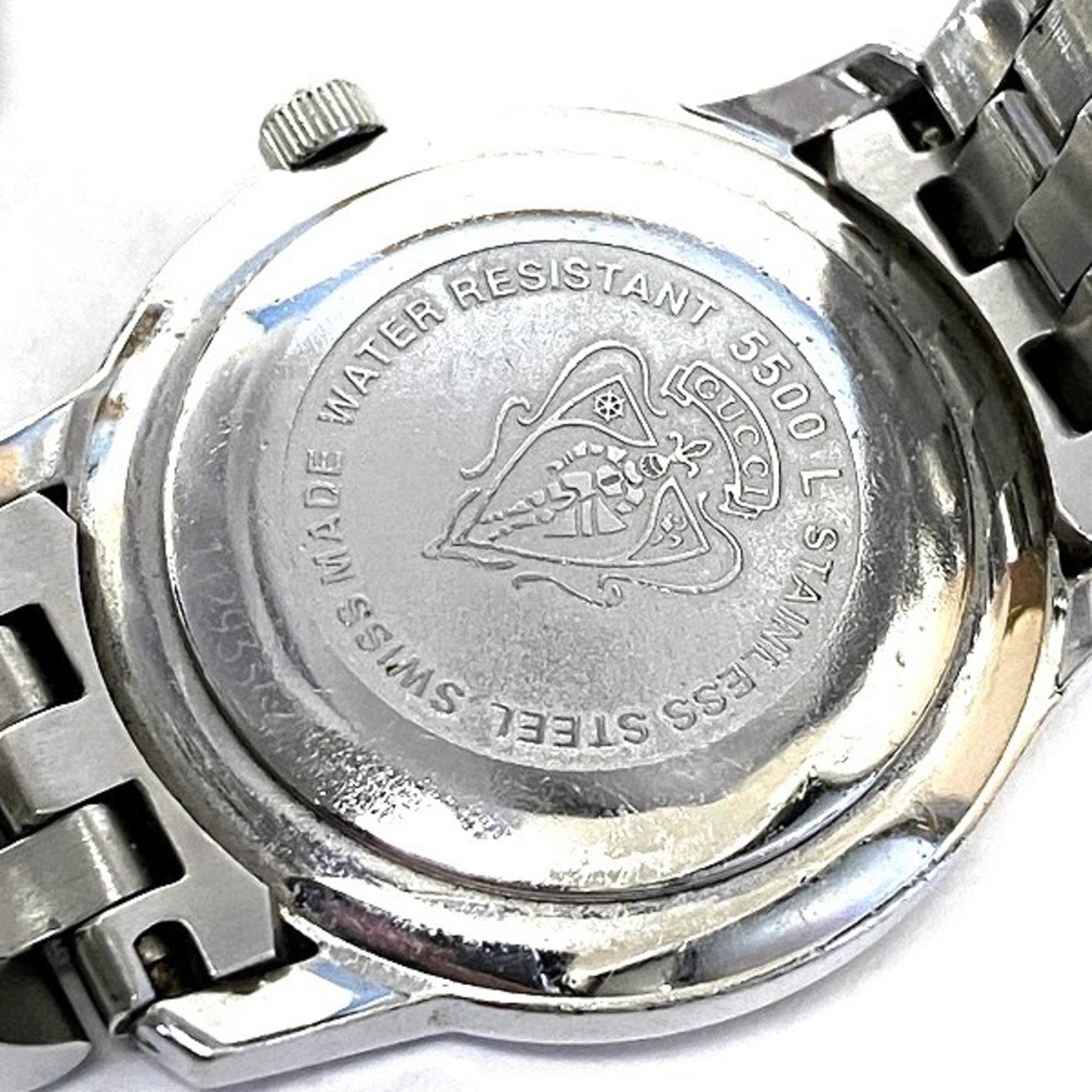 GUCCI 5500L Quartz 11P Diamond Watch Ladies