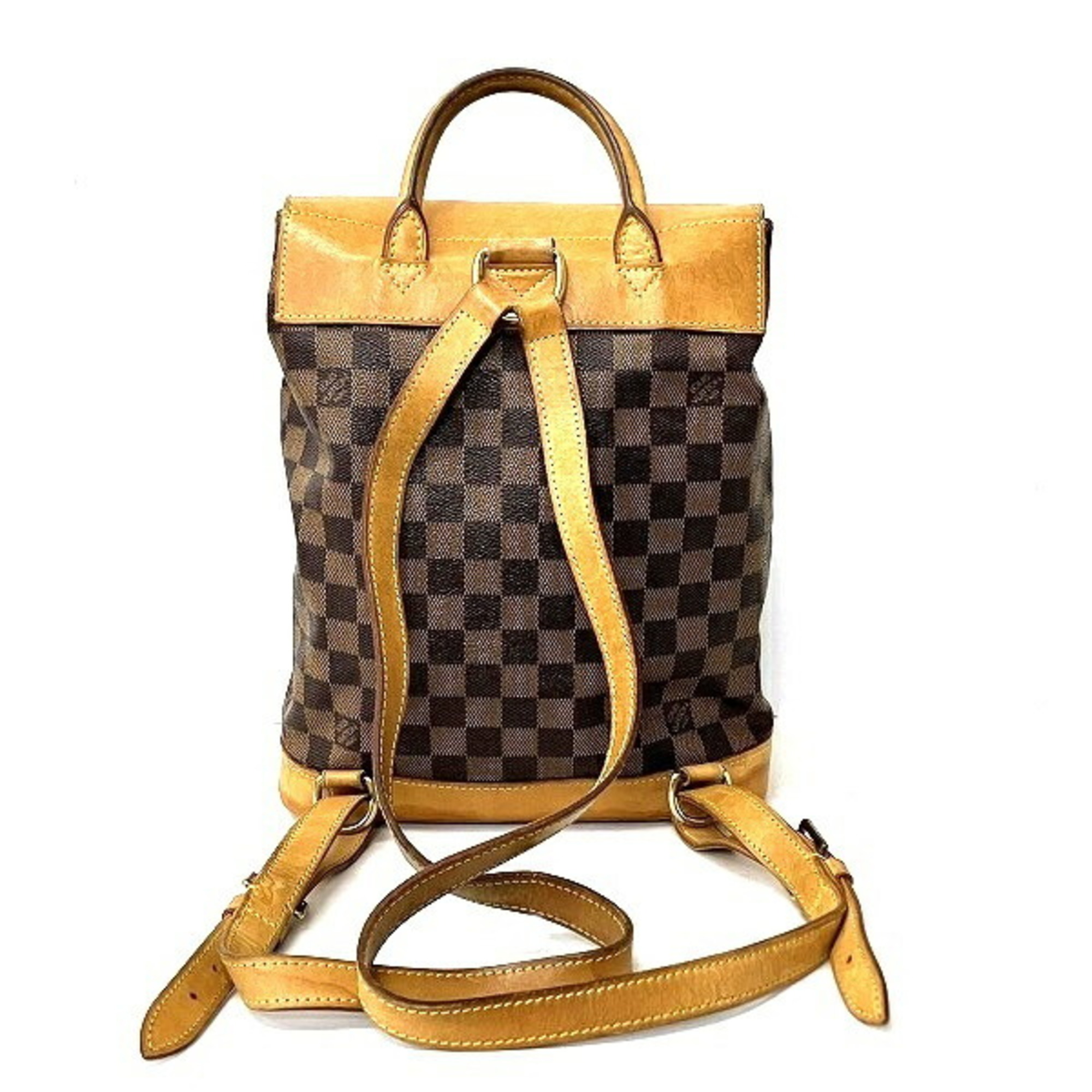 Louis Vuitton Damier Harlequin 100th Anniversary Limited N99038 Bag Backpack Women's