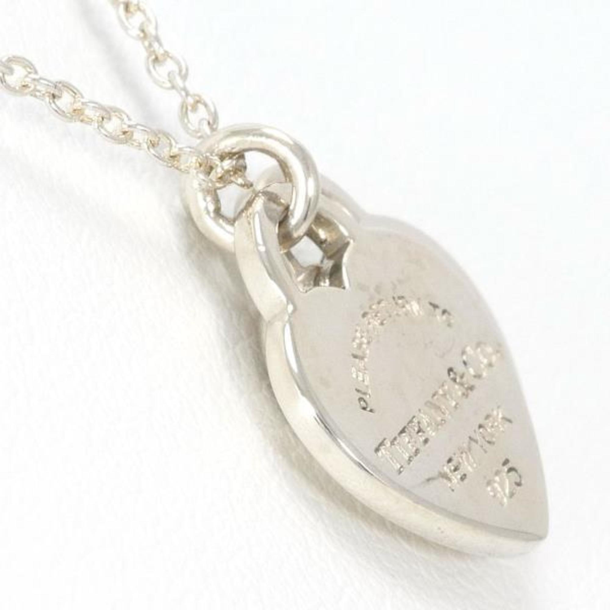 Tiffany Return to Heart Silver Necklace Box Bag Total Weight Approx. 2.9g 41cm Jewelry Wrapping Free