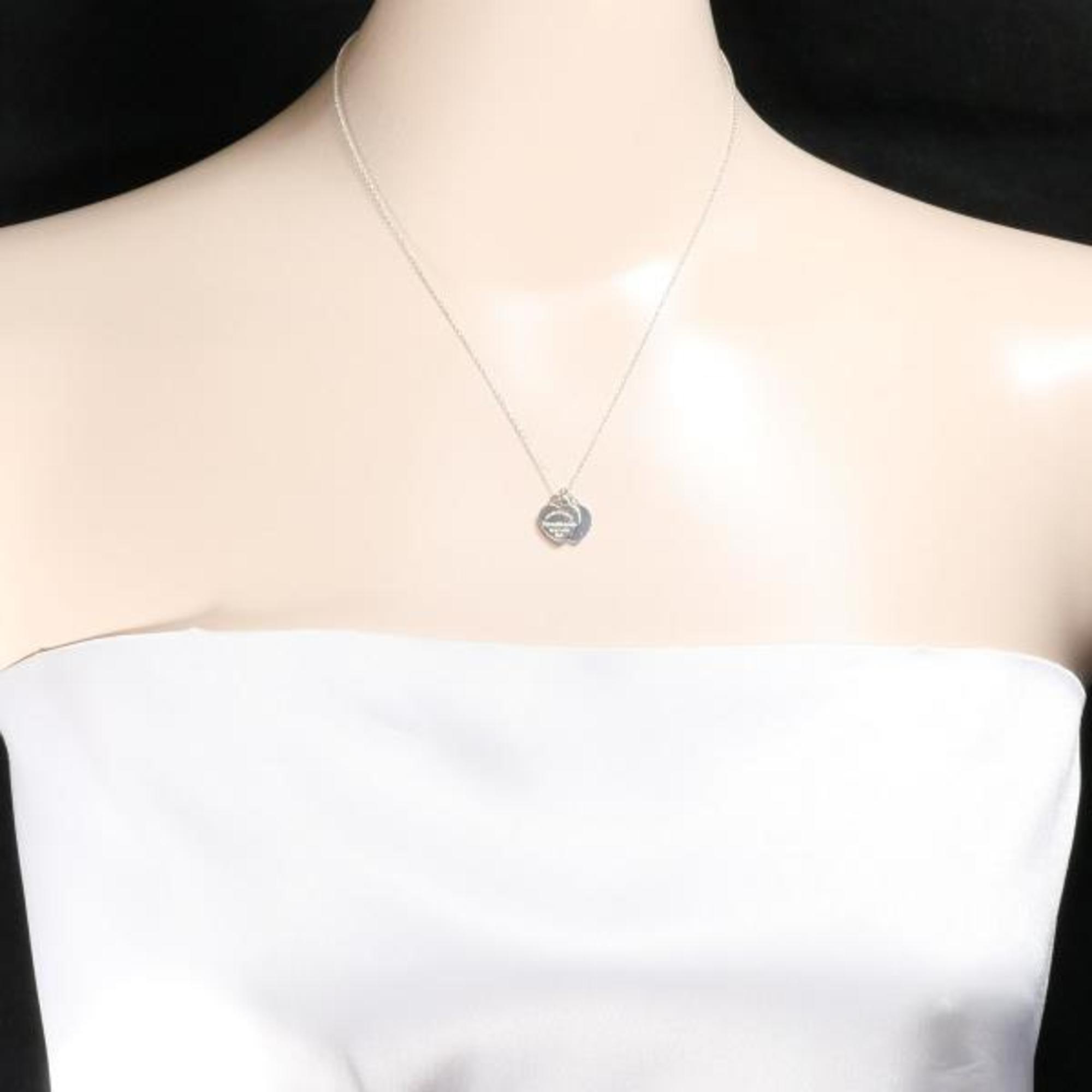 Tiffany Return to Heart Silver Necklace Box Bag Total Weight Approx. 2.9g 41cm Jewelry Wrapping Free