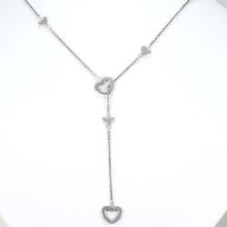 Tiffany Heart Link Lariat Silver Necklace Total Weight Approx. 8.3g 50cm Jewelry Wrapping Free