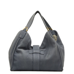 Gucci Soft Stirrup Handbag Shoulder Bag 296856 Blue Leather Ladies GUCCI