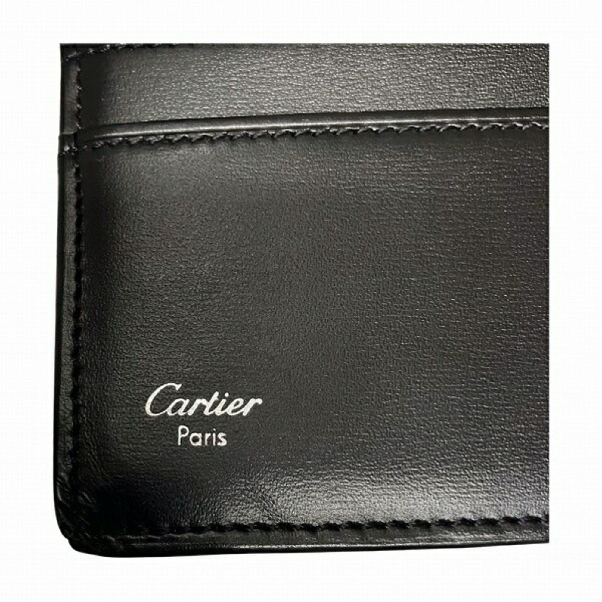 Cartier Pasha L3000440 Long Wallet Bifold Men's