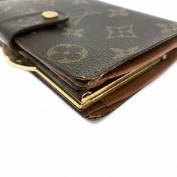 Louis Vuitton Monogram Portomone Viennese M61663 Bifold Wallet Men's Women's