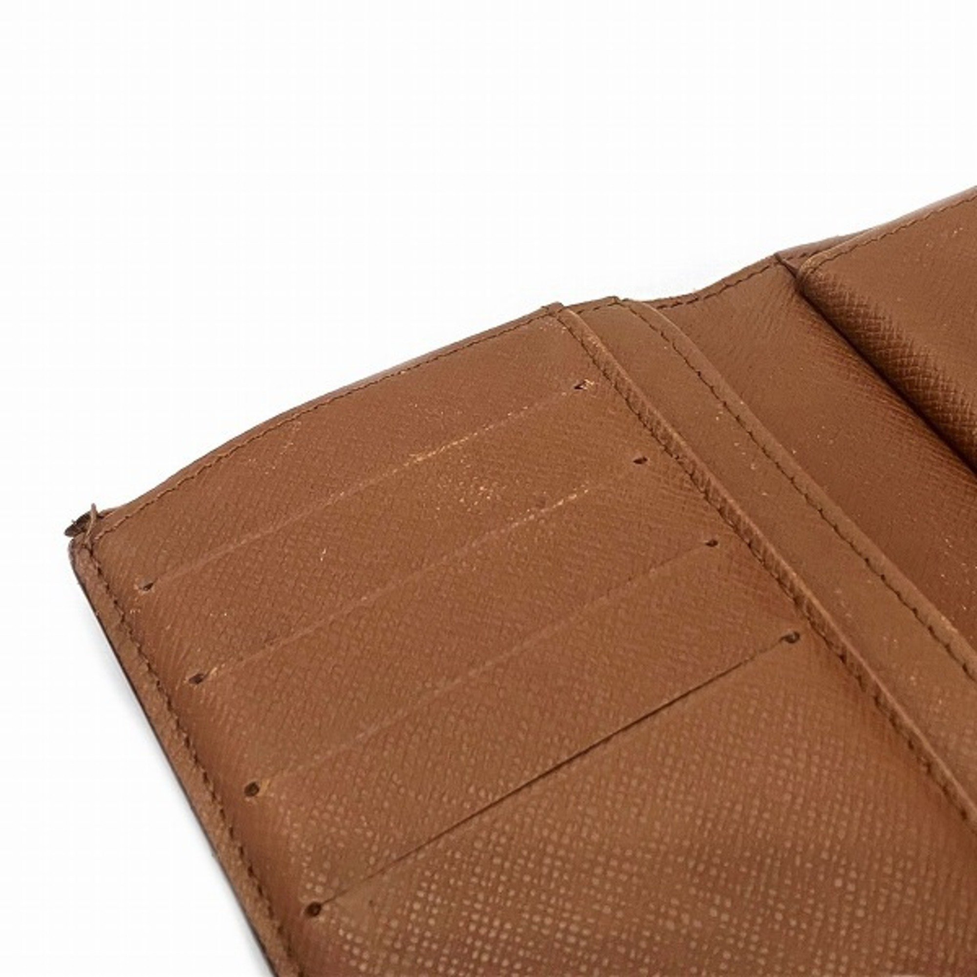 Louis Vuitton Monogram Portomone Viennese M61663 Bifold Wallet Men's Women's