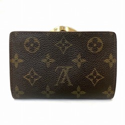 Louis Vuitton Monogram Portomone Viennese M61663 Bifold Wallet Men's Women's