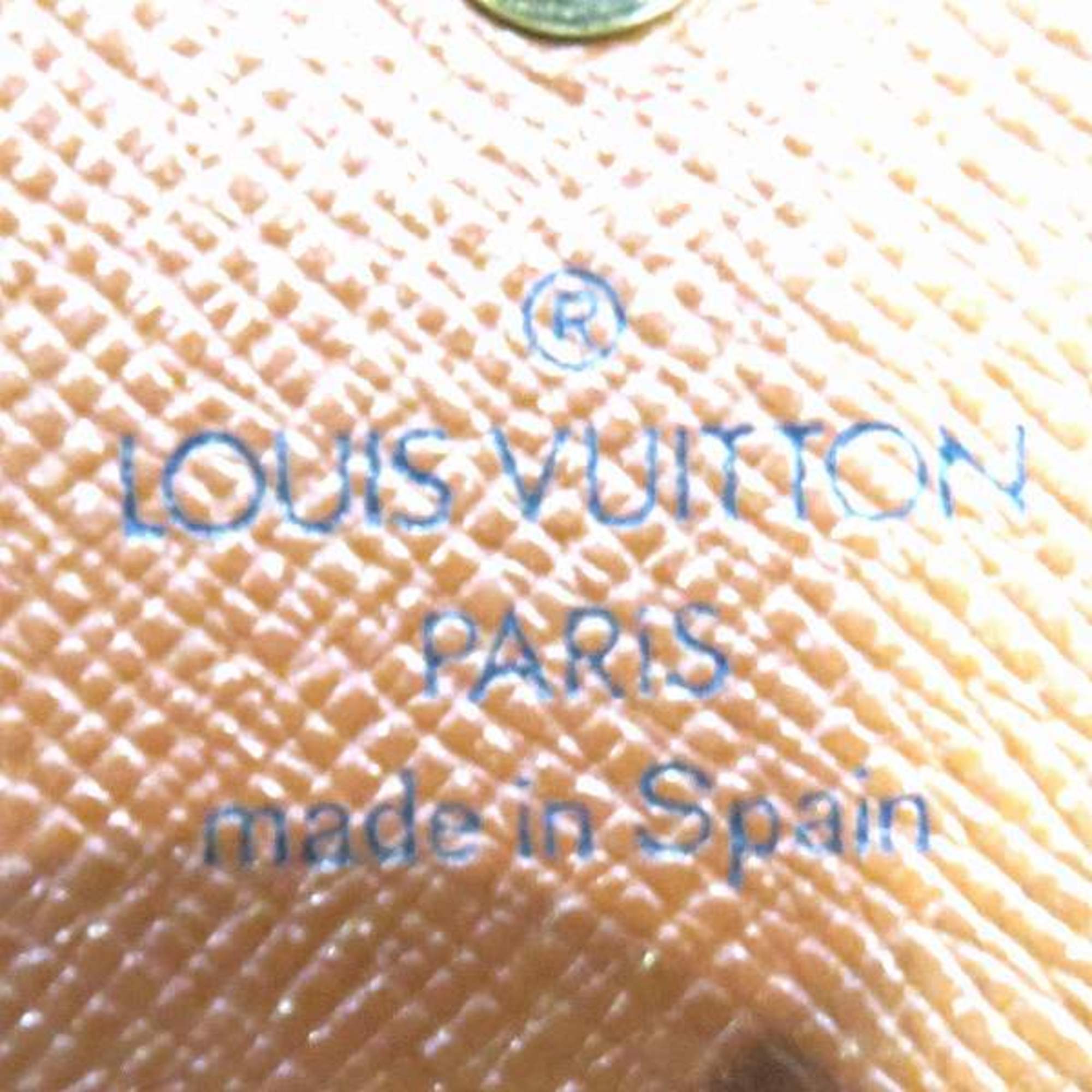Louis Vuitton Monogram Portomone Bier Tresor M61730 Wallet Bifold Men's Women's