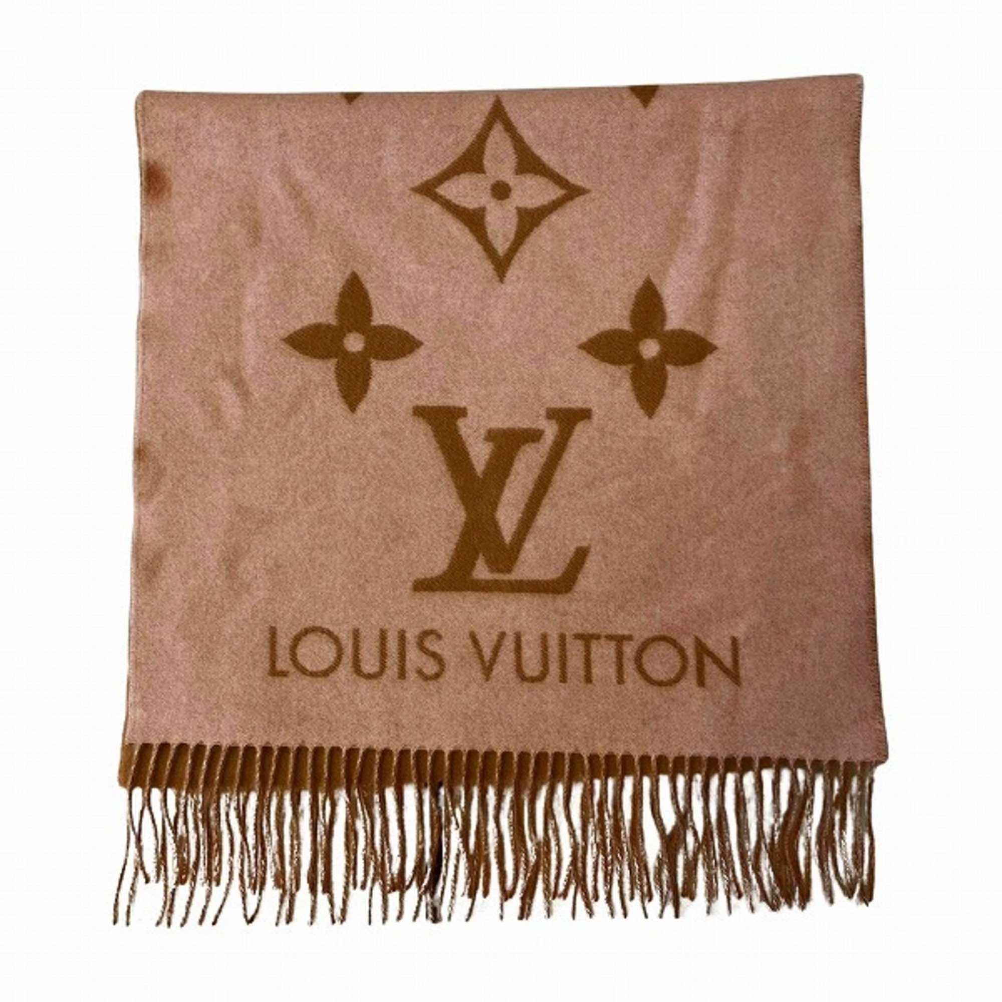Louis Vuitton Muffler Reykjavik M78908 Cashmere Brand Accessories Women's