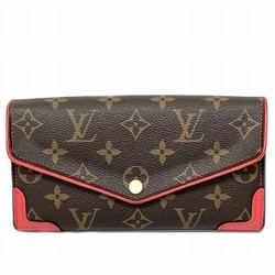 Louis Vuitton Monogram Portefeuille Sara Retiro M61184 Sleeves Long Wallet Bifold Women's