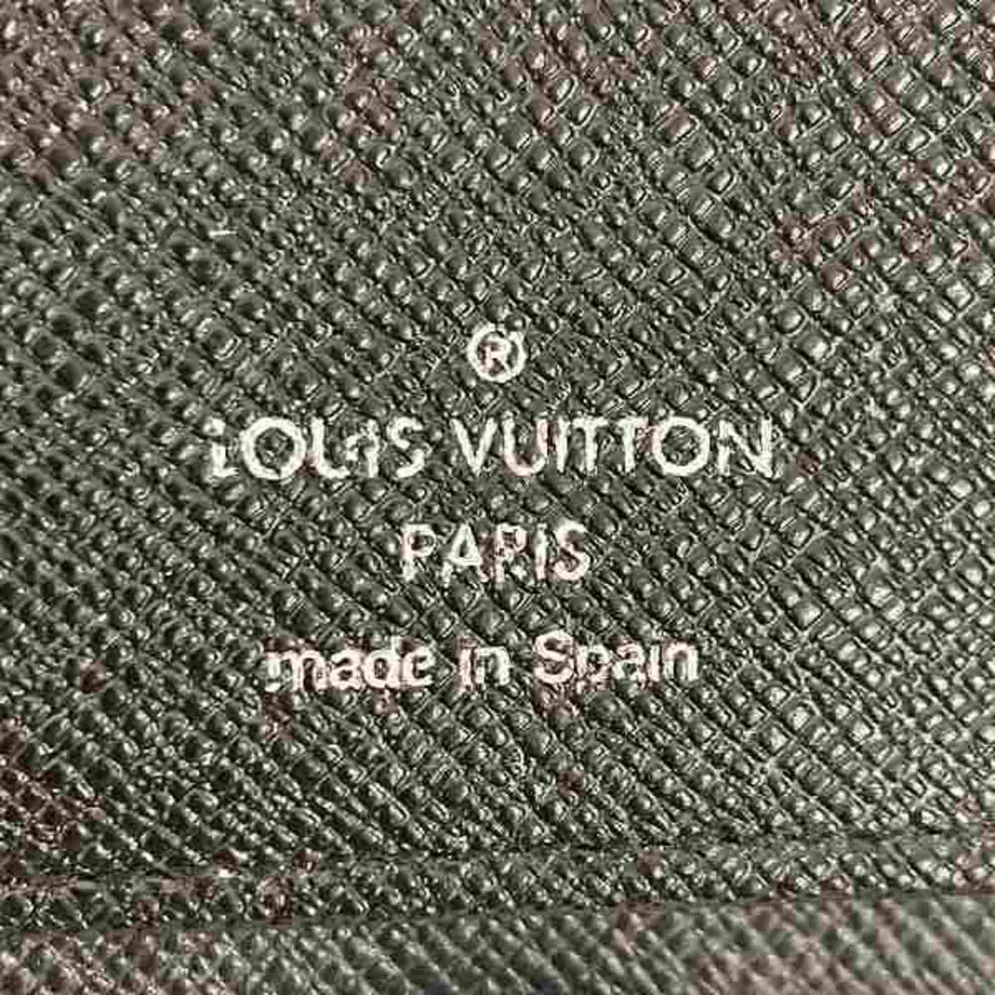 Louis Vuitton Damier Graphite Zippy Wallet Vertical N63095 Long Men Women