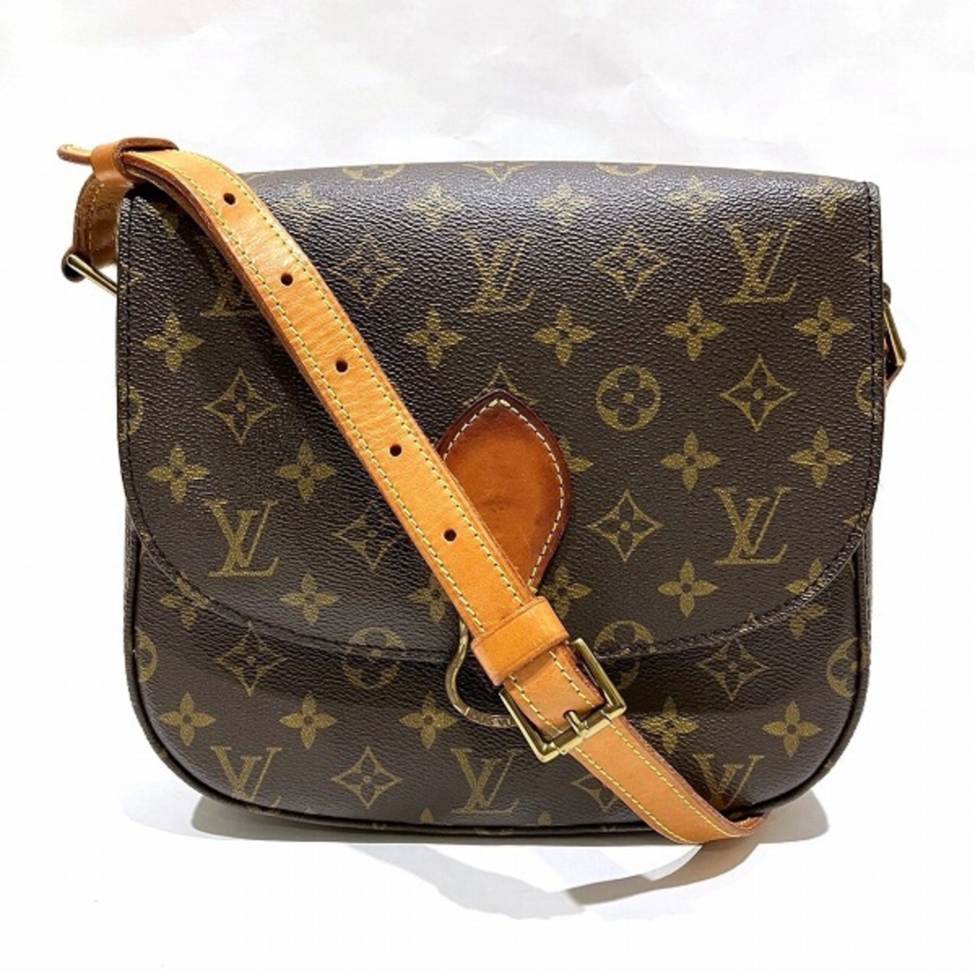 Louis Vuitton Monogram Saint Cloud GM M51242 Bag Shoulder Women's