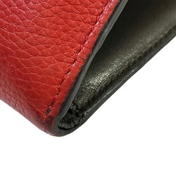 LOEWE Small Vertical Wallet Leather Trifold Women's