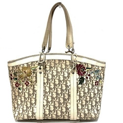 Christian Dior Dior Trotter Embroidery Bag Tote Ladies