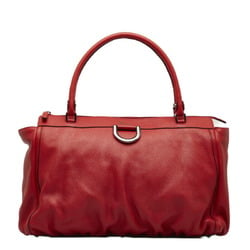 Gucci Abbey Tote Bag Shoulder 341491 Red Leather Women's GUCCI