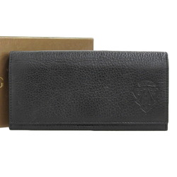 GUCCI bifold long wallet leather black 190425 493075