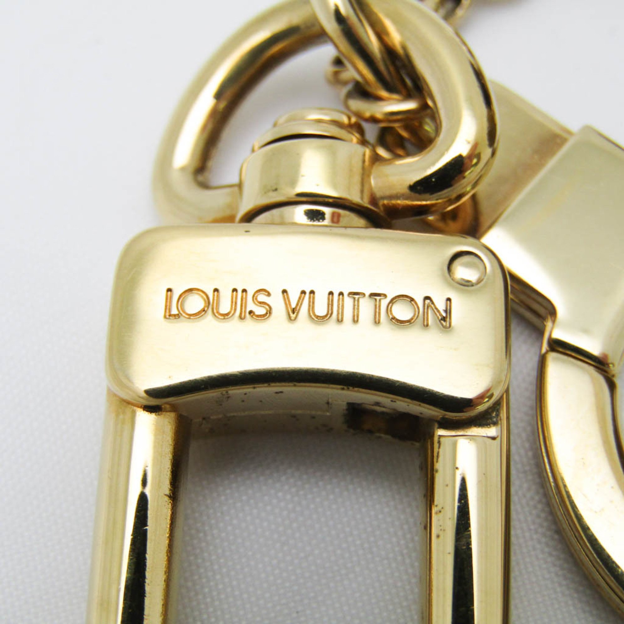 Louis Vuitton Portocre Jack & Lucy Halloween M65376 Keyring (Brown,Dark Brown,Gold)