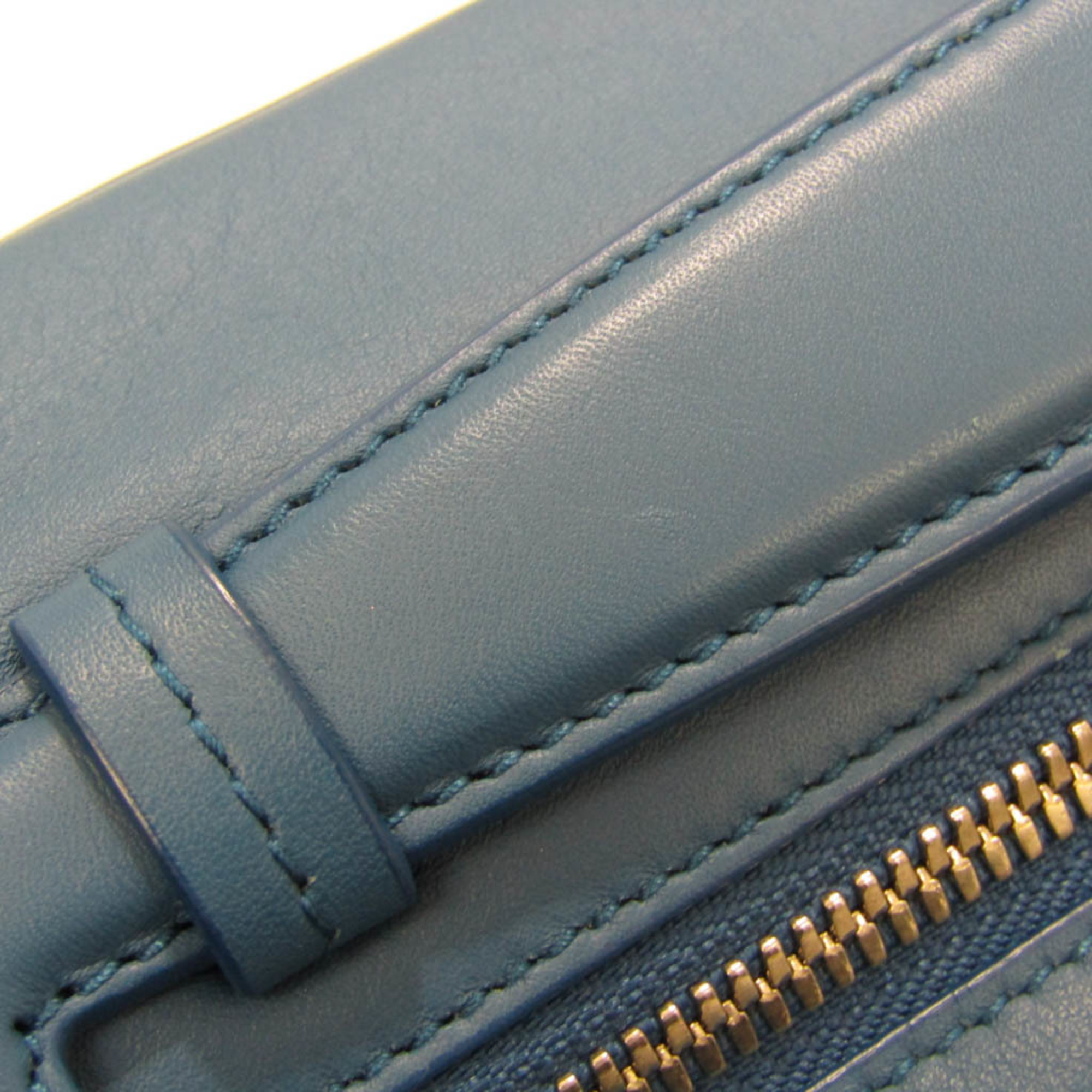 Furla ARGO Men's Leather Backpack,Briefcase,Shoulder Bag Blue