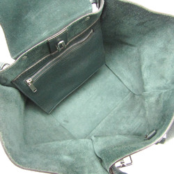 Celine Big Bag Small With Long Strap 18931 Women's Leather Handbag,Shoulder Bag Dark Green