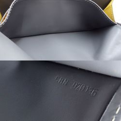 GOYARD VARENNE Flap Wallet Long x Leather Gray 083922