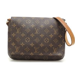 Louis Vuitton Musette Tango Short Women's Shoulder Bag M51257 Monogram Ebene (Brown)