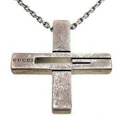 Gucci SV925 Cutout G Women's/Men's Necklace Silver 925