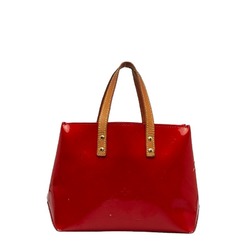 Louis Vuitton Monogram Vernis Reid PM Handbag M91088 Rouge Red PVC Leather Women's LOUIS VUITTON