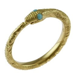 Gucci Ouroboros Ring No. 8.5 18K Turquoise Women's GUCCI
