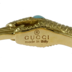 Gucci Ouroboros Ring No. 8.5 18K Turquoise Women's GUCCI