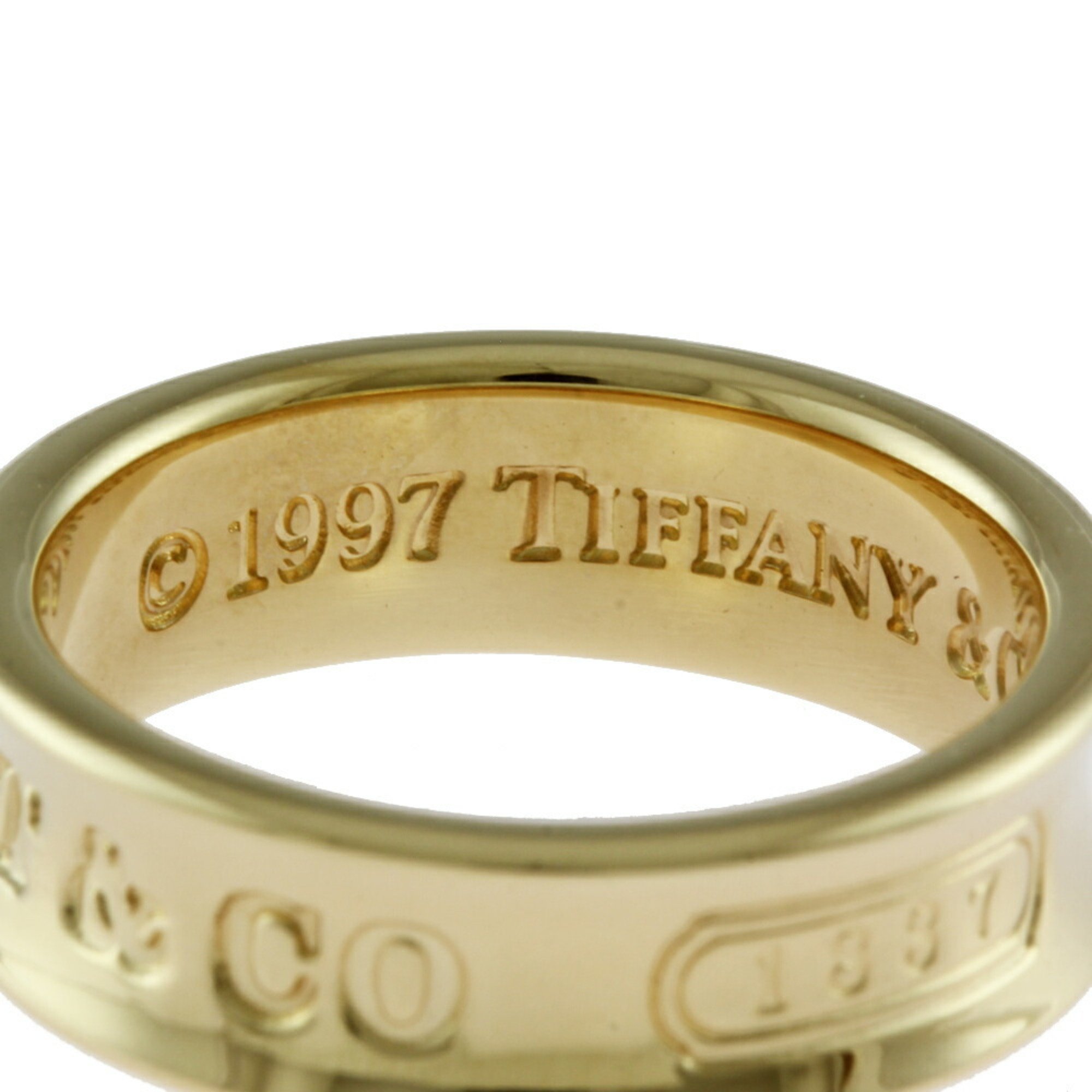 Tiffany 1837 Narrow Ring No. 12 18K Women's TIFFANY&Co.