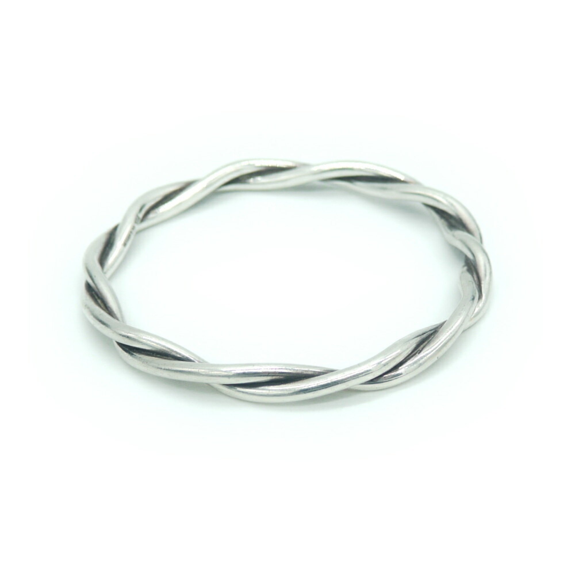 TIFFANY & Co. Tiffany Twist Bangle Bracelet Silver 925