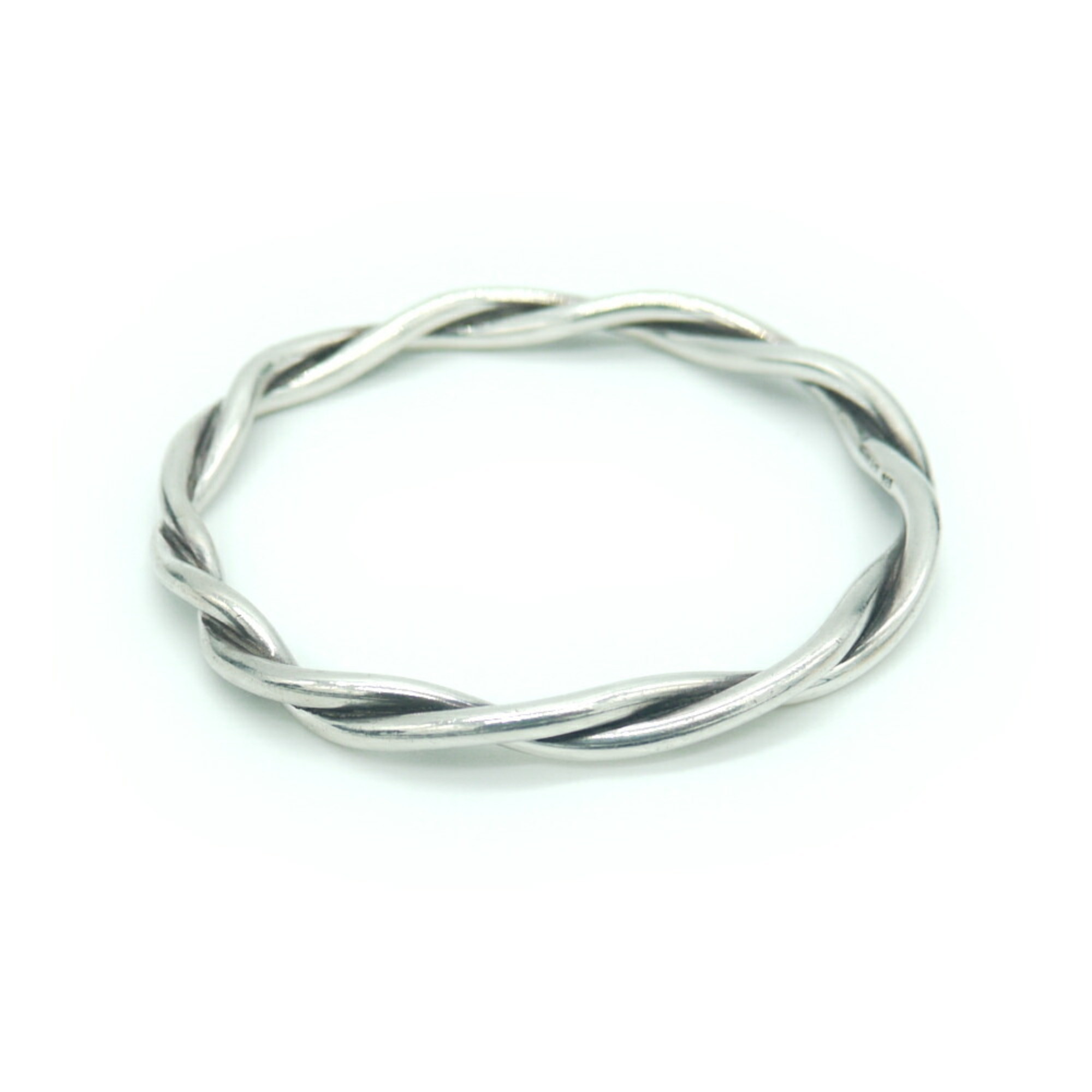 TIFFANY & Co. Tiffany Twist Bangle Bracelet Silver 925