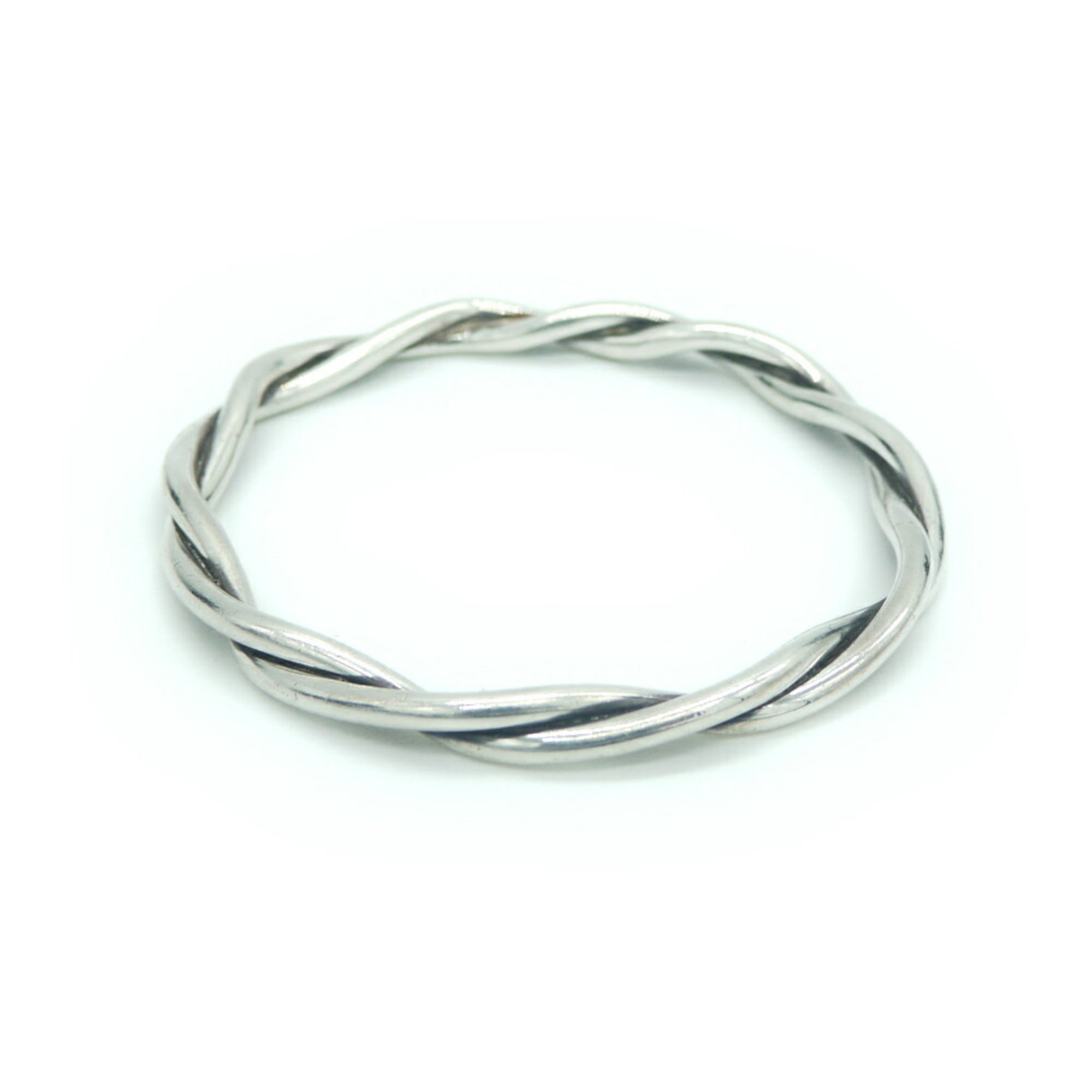 TIFFANY & Co. Tiffany Twist Bangle Bracelet Silver 925