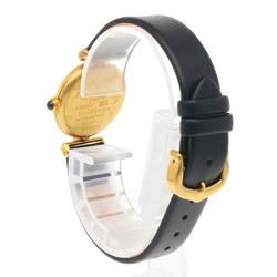 Cartier Must Colize Mirror Dial Watch Silver 925 590002 Quartz Ladies CARTIER