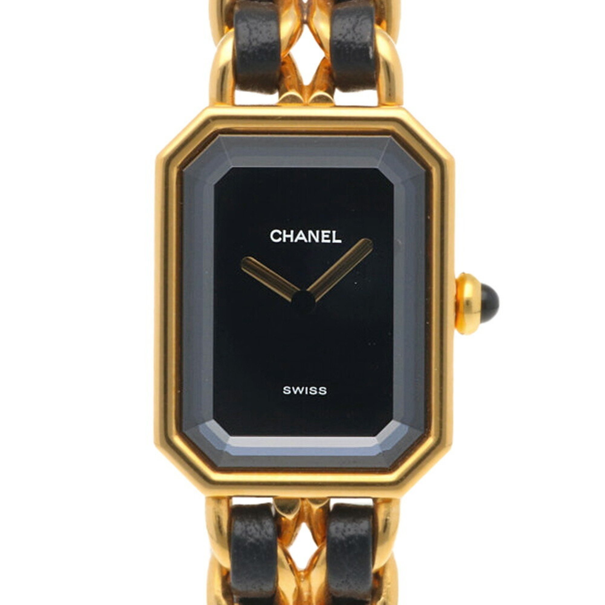 Chanel Premiere L Watch GP H0001 Quartz Ladies CHANEL Bracelet Overhauled