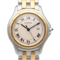 Cartier Panthère Round Watch Stainless Steel 1874904 Quartz Unisex CARTIER Wake-up Product Non-Waterproof