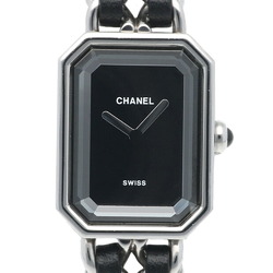 CHANEL Premiere S Watch Stainless Steel H0451L Quartz Ladies Bracelet