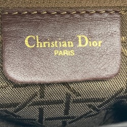 Christian Dior Cannage Shoulder Bag Black Nylon Women's One