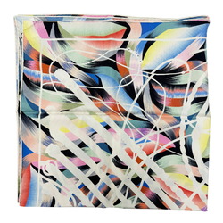HERMES Carre 90 Scarf Large Marble 100% Silk Whip Togrip 2022 Collection Black Noir Multicolor