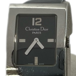 Christian Dior Maris Watch D78-109 Quartz Square Black Dial Women's
