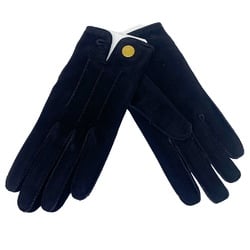 HERMES Hermes Gloves Serie Medor Leather Black Fashion Accessories Ladies