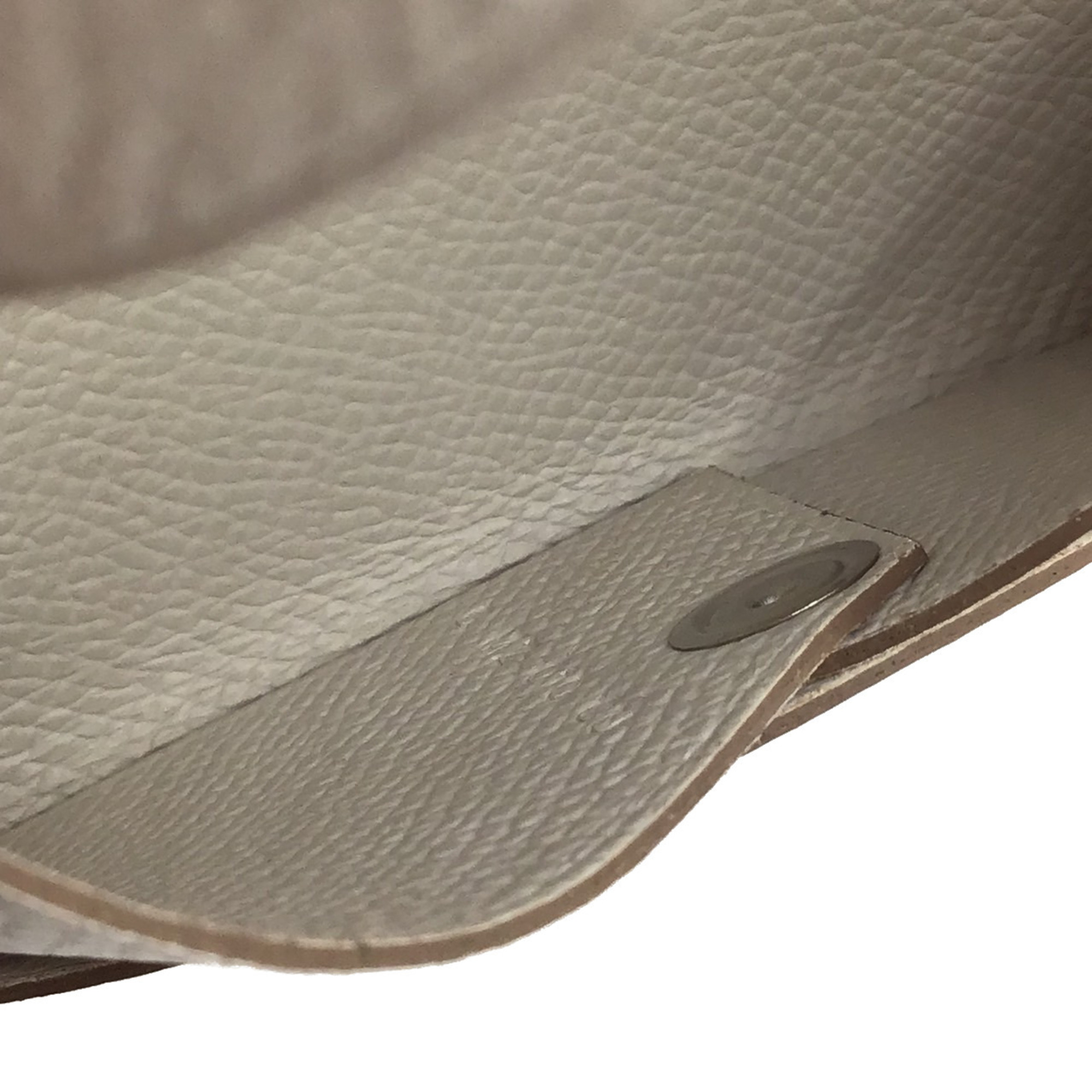HERMES Calvi Epson White B Engraved 2023 Card Case Leather Goods Accessories Ladies Men's Unisex