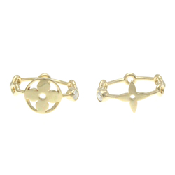 Louis Vuitton Monogram Skin Ring Q9A72 Yellow Gold (18K) Fashion Diamond Band Ring Gold