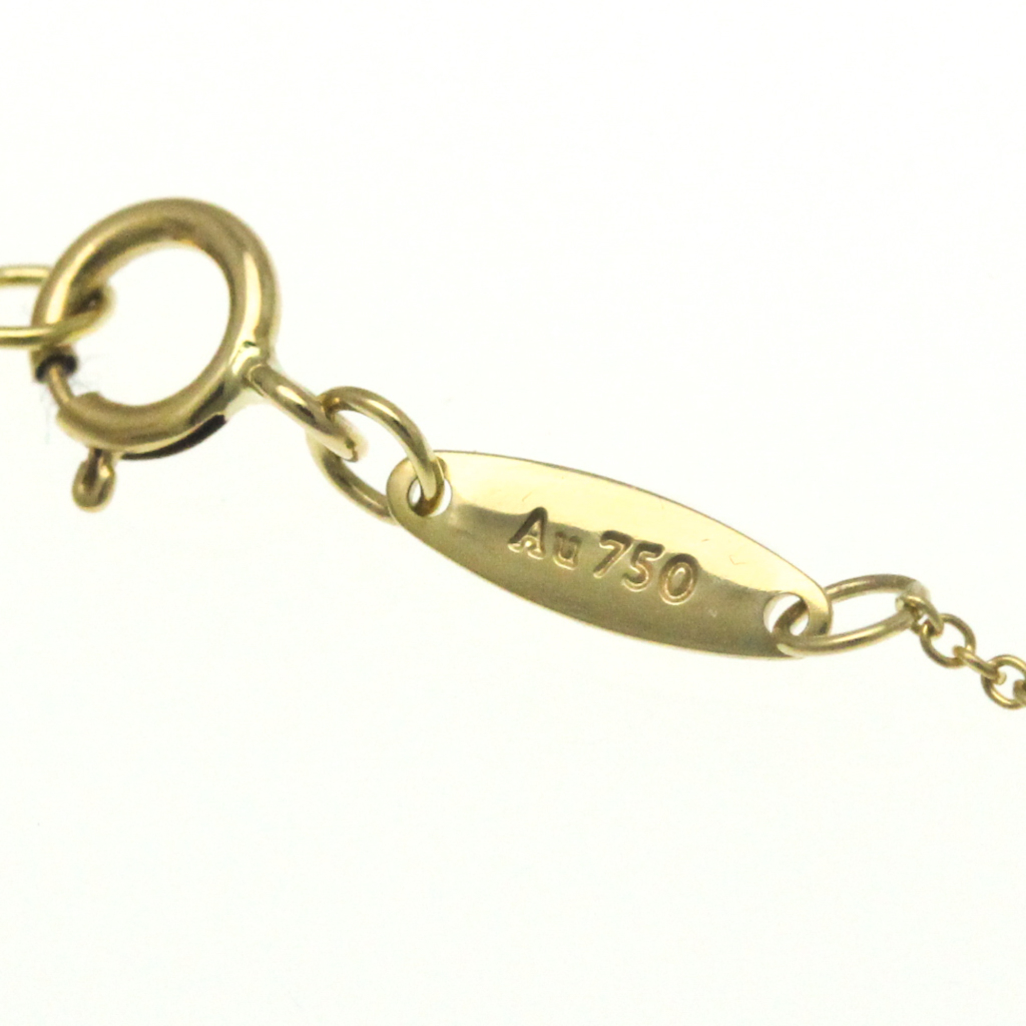 Tiffany Open Heart Yellow Gold (18K) Women's Pendant Necklace