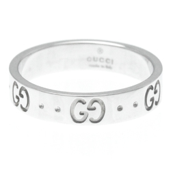 Gucci Icon White Gold (18K) Fashion No Stone Band Ring