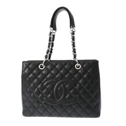 CHANEL GST Grand Tote Black A50995 Women's Caviar Skin Bag