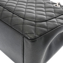 CHANEL GST Grand Tote Black A50995 Women's Caviar Skin Bag