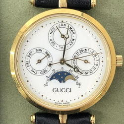 GUCCI Gucci Moon Phase Triple Calendar Quartz White Dial