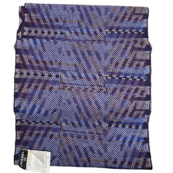 CHANEL Cocomark Muffler Cashmere 08A P34344 Purple Blue Ladies Men's