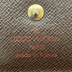 LOUIS VUITTON Portomone Plat Damier N61930 Coin Case Purse Men Women